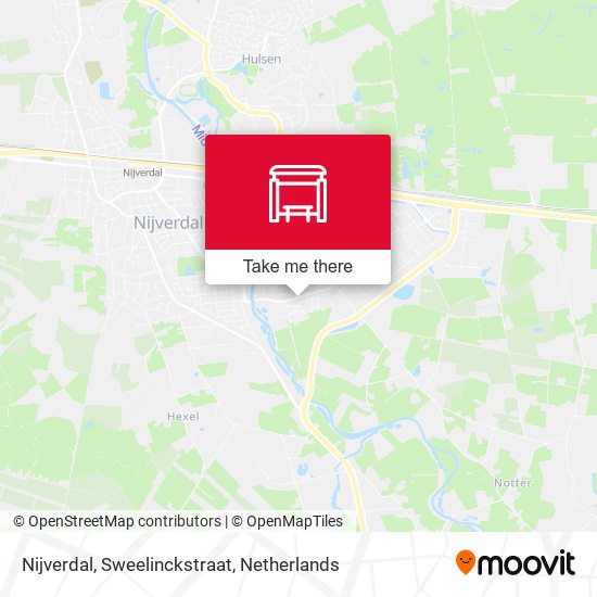 Nijverdal, Sweelinckstraat map