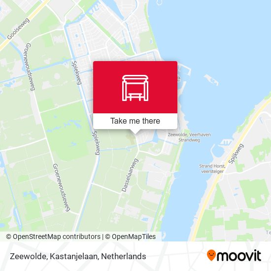 Zeewolde, Kastanjelaan map