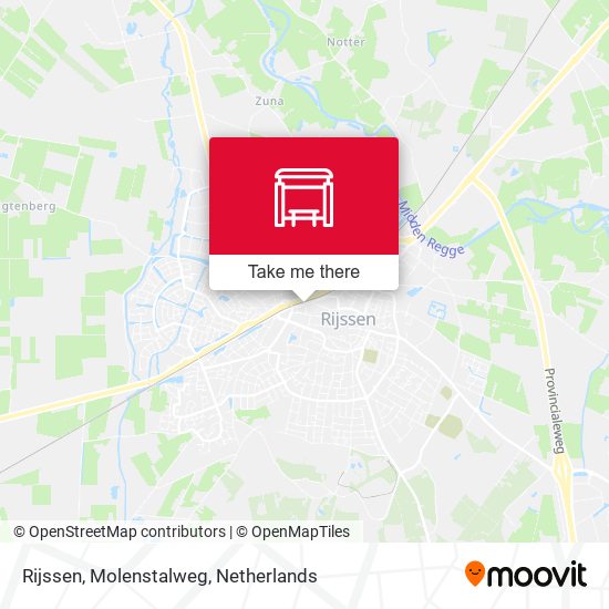 Rijssen, Molenstalweg Karte