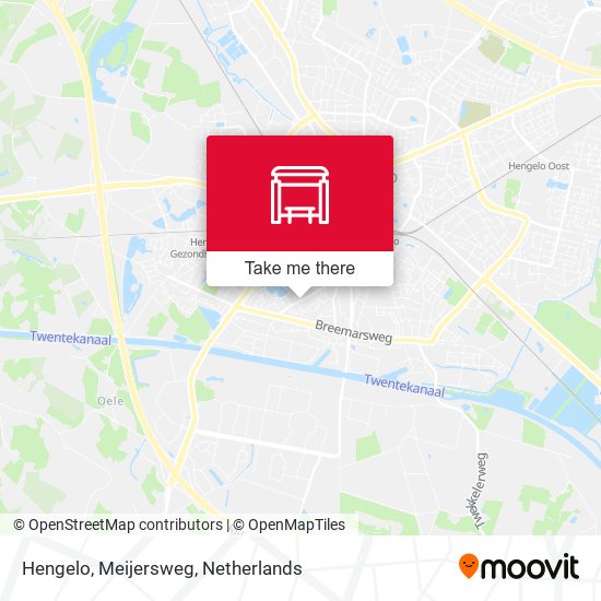 Hengelo, Meijersweg map