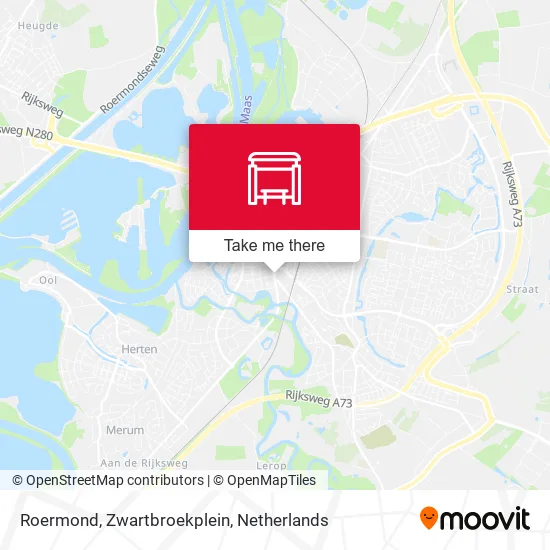 Roermond, Zwartbroekplein map