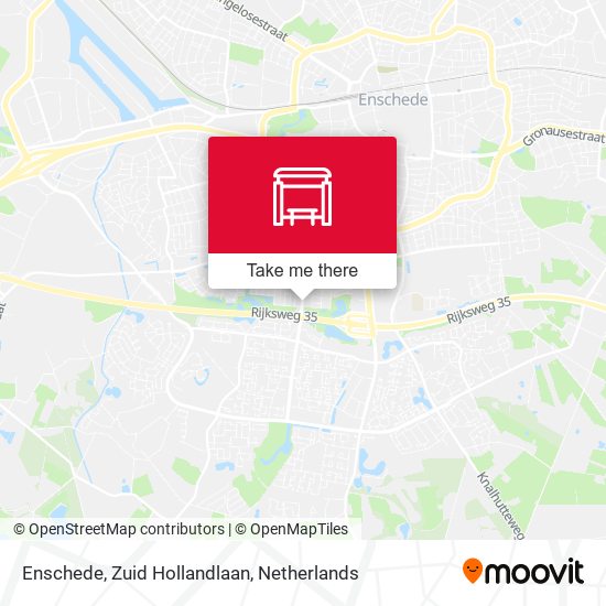 Enschede, Zuid Hollandlaan map