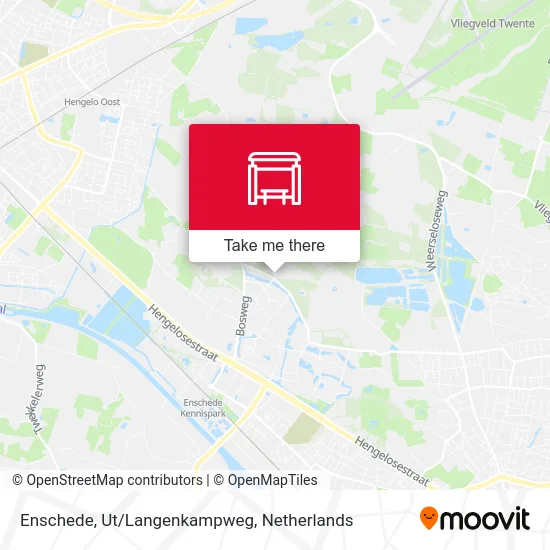 Enschede, Ut/Langenkampweg map