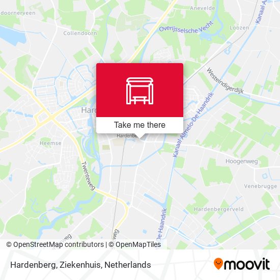 Hardenberg, Ziekenhuis map