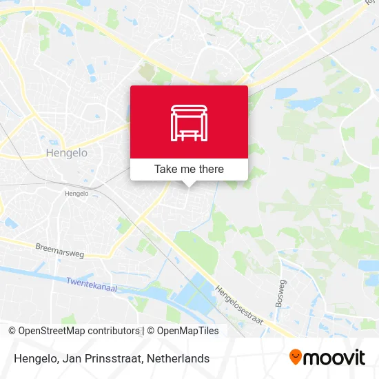 Hengelo, Jan Prinsstraat map