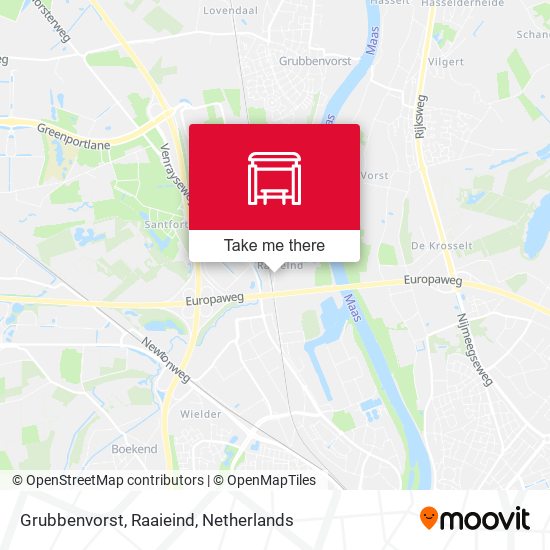Grubbenvorst, Raaieind map