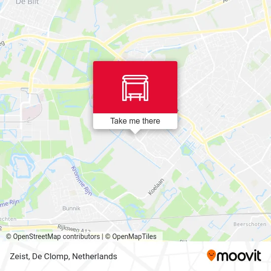 Zeist, De Clomp map