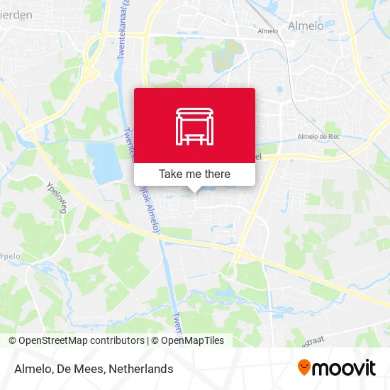 Almelo, De Mees map