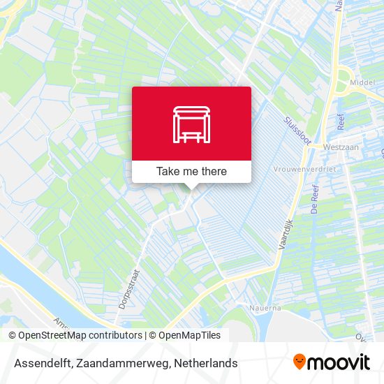 Assendelft, Zaandammerweg map