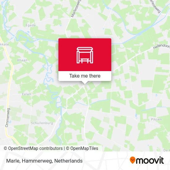 Marle, Hammerweg map