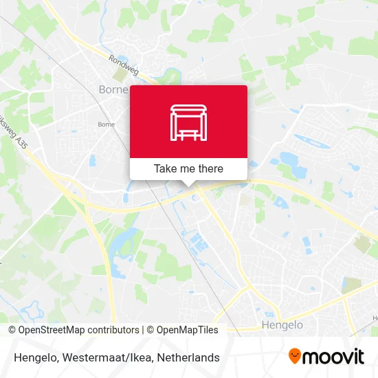 Hengelo, Westermaat/Ikea Karte