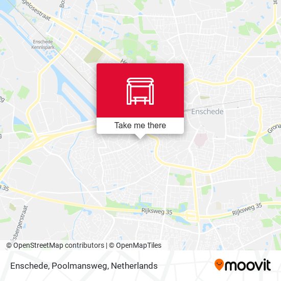Enschede, Poolmansweg map
