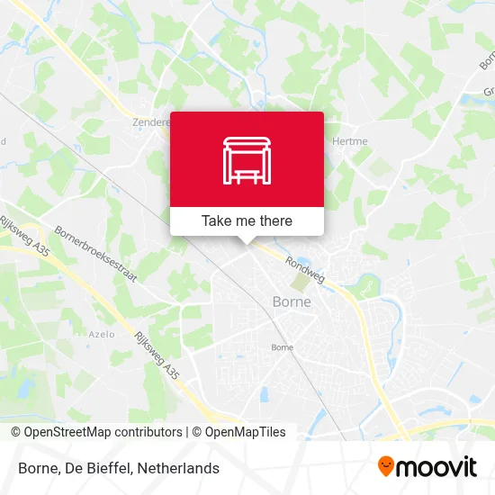 Borne, De Bieffel map