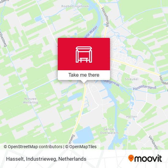 Hasselt, Industrieweg map