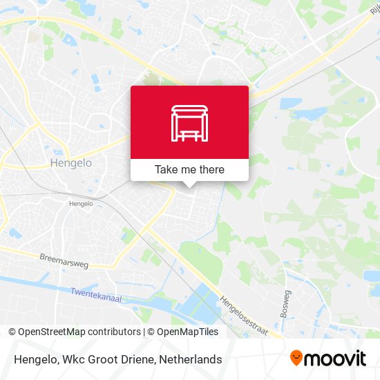Hengelo, Wkc Groot Driene map