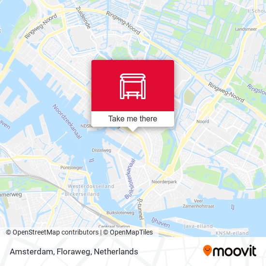 Amsterdam, Floraweg Karte