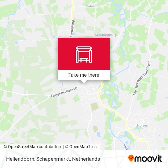 Hellendoorn, Schapenmarkt map