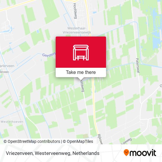 Vriezenveen, Westerveenweg map