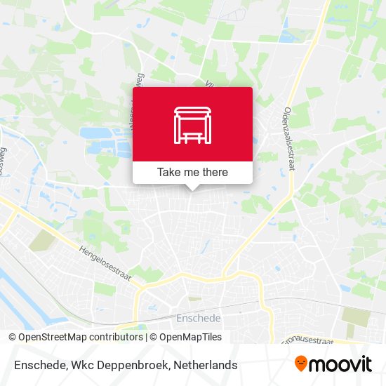 Enschede, Wkc Deppenbroek map