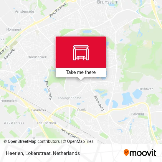 Heerlen, Lokerstraat map