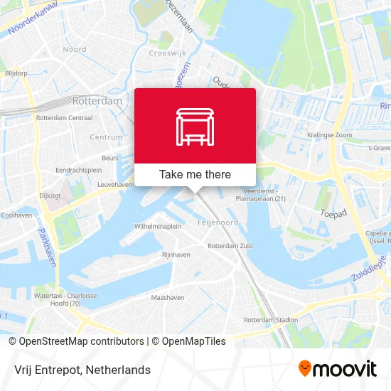 Vrij Entrepot Karte