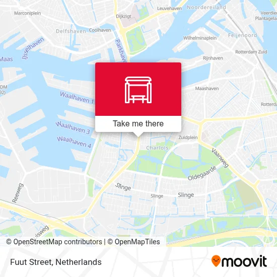 Fuutstraat Karte