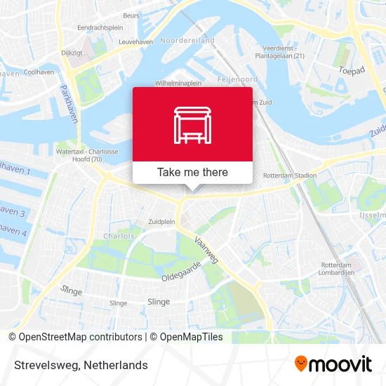 Strevelsweg map