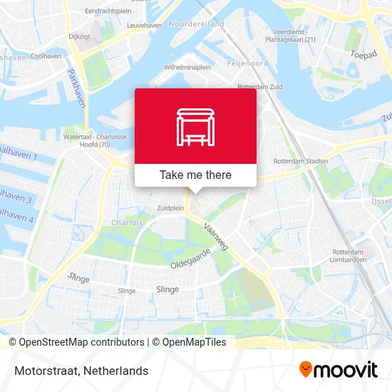 Motorstraat Karte