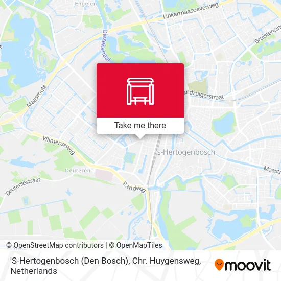 'S-Hertogenbosch (Den Bosch), Chr. Huygensweg map