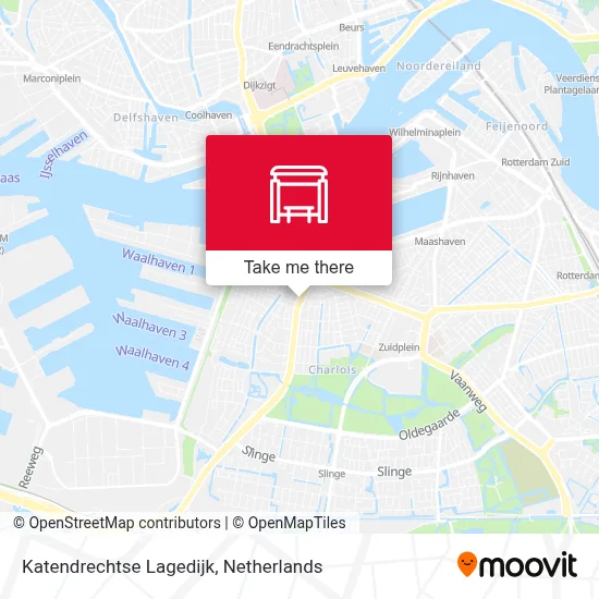 Katendrechtse Lagedijk map