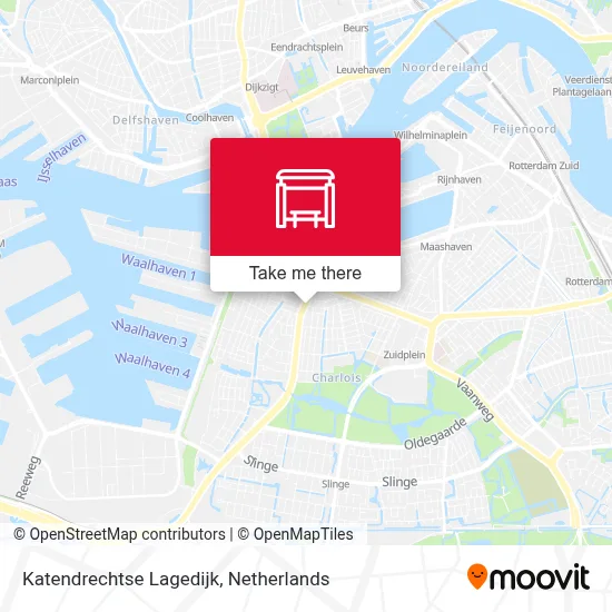 Katendrechtse Lagedijk map