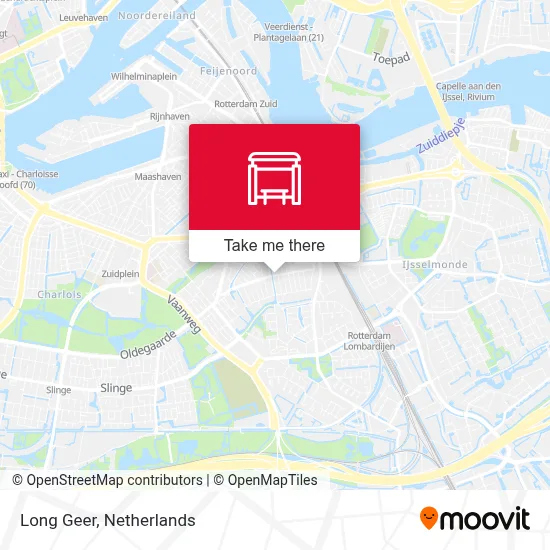 Langegeer map