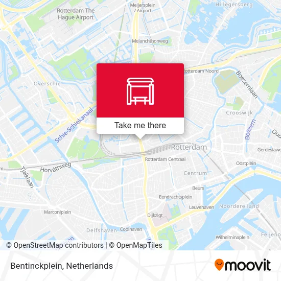 Bentinckplein map