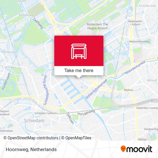 Hoornweg Karte