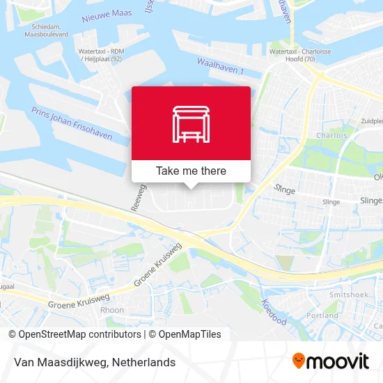 Van Maasdijkweg map