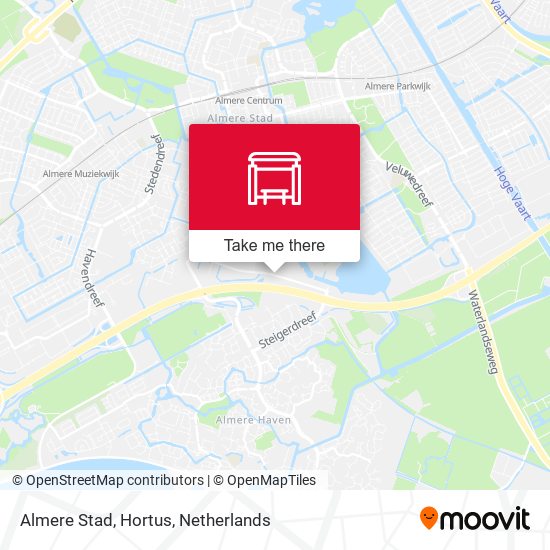 Almere Stad, Hortus map