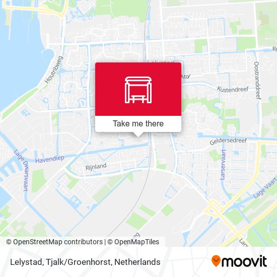 Lelystad, Tjalk/Groenhorst map