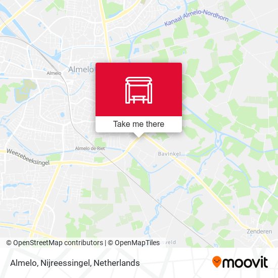 Almelo, Nijreessingel map