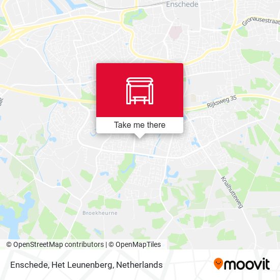 Enschede, Het Leunenberg map