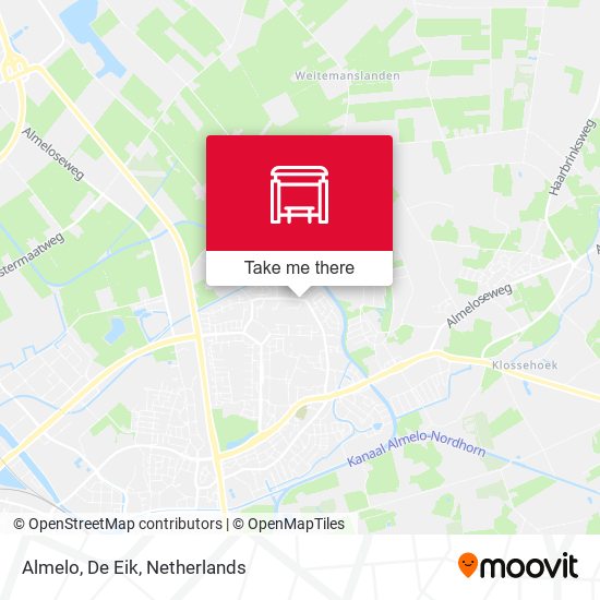 Almelo, De Eik Karte