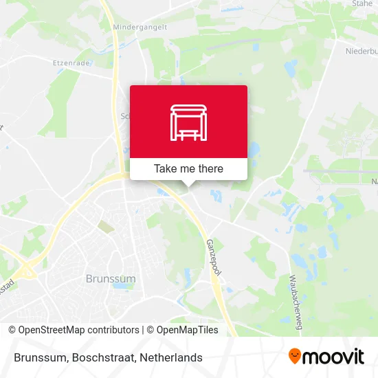 Brunssum, Boschstraat Karte