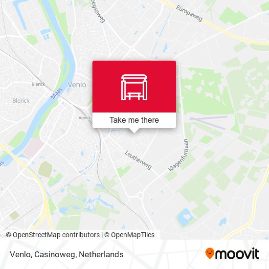 Venlo, Casinoweg map
