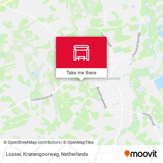 Losser, Kranengoorweg map