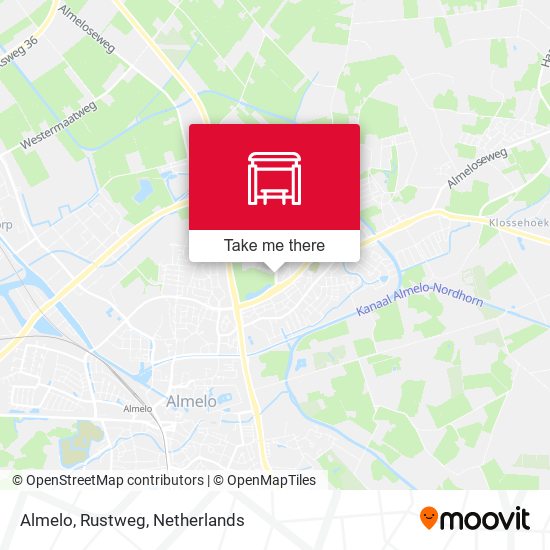 Almelo, Rustweg map