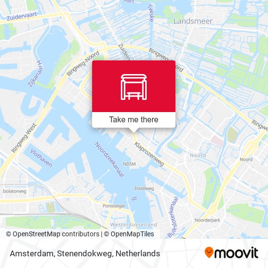 Amsterdam, Stenendokweg map