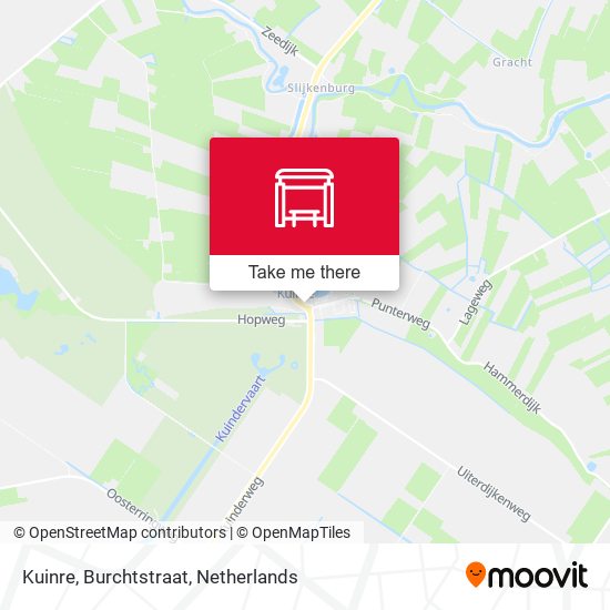 Kuinre, Burchtstraat map