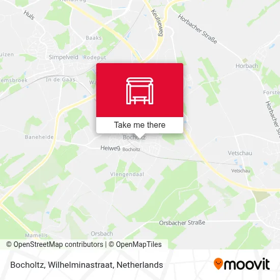 Bocholtz, Wilhelminastraat map