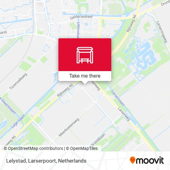 Lelystad, Larserpoort map