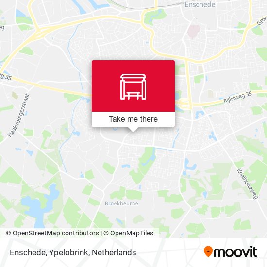 Enschede, Ypelobrink map