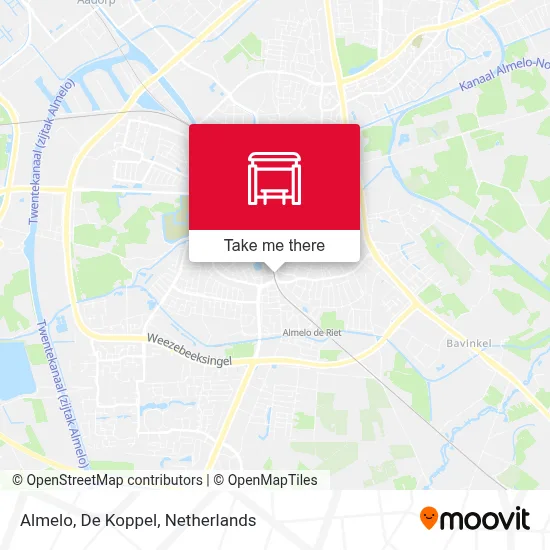 Almelo, De Koppel map